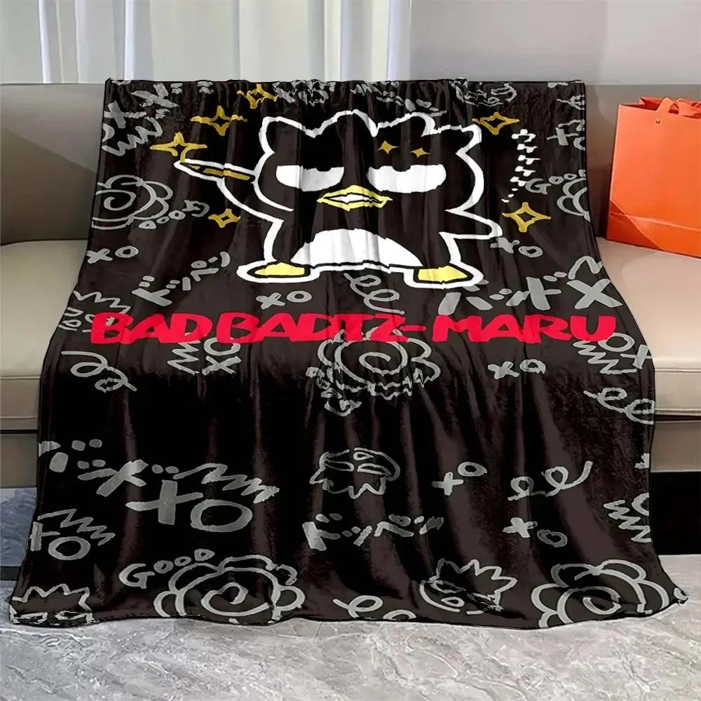 Japanese Cartoon Fluffy Soft Flannel Throw Blanket for Sofa Office Lunch Break  Perfect Gift for Adults
