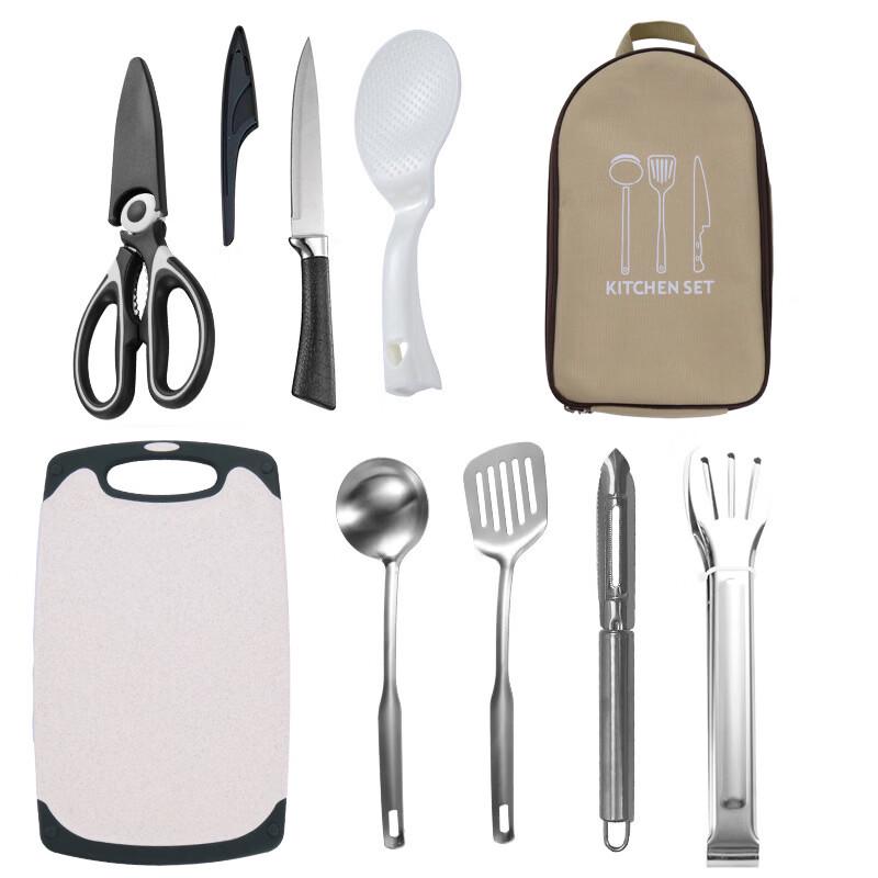 BBQ Master Portable Stainless Steel Outdoor Cookware Set