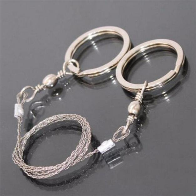 Travel Tool Wire Saw Rope Portable Emergency Survival Gear Steel Wire Saw Camping Hiking Outdoor Tools