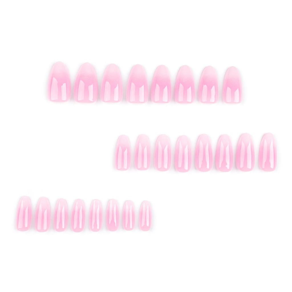 French Gradient Wearable Short Nails - 24 Piece Set