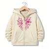 Streetwear Kids Zipper Hoodie Funny Casual Spider Hoodies Jackets Boys Girls Y2k Zip Up Sweatshirt Hoodies Children Clothing