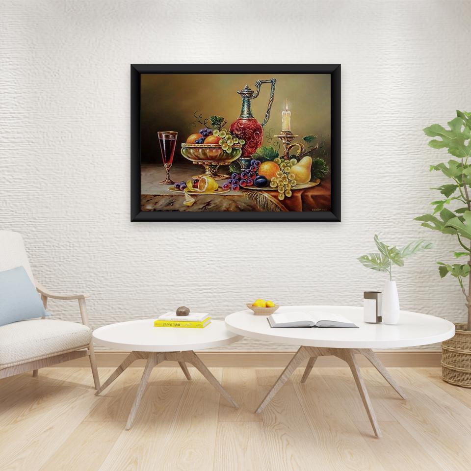 Fruit Diy 5D Diamond Painting Full Square Drill Cross Stitch Rhinestone Mosaic Scenic Diamond Embroidery Mosaic Home Decor