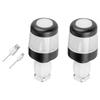 A74K-LED Handlebar End Plug Turn Signal Light 2Pcs Electric Scooter Handlebar Lights Waterproof Warning Light