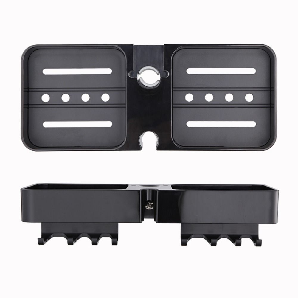 

Wall Mounted Shower Holder 19mm - 25mm Rail Shampoo Tray Holder Makeup Storage Organizer Salon