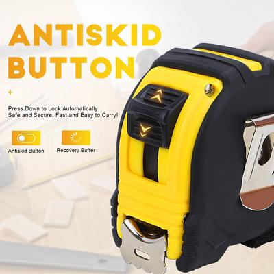 BESTIR Fita Métrica Medida 3M 5M 7.5M Régua Métrica Centímetro 10Ft 16Ft 25Ft Ferramenta de Medição Régua Métrica E Pés