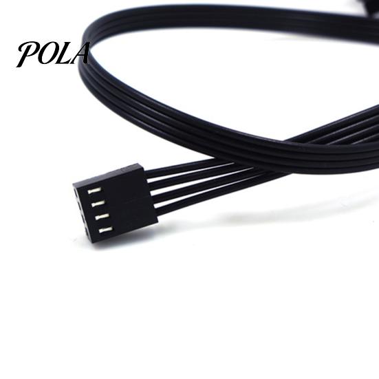 5 Yollu 4Pin CPU Soğutucu Kılıf PWM Soğutma Fanı Güç Kablosu Hub Splitter Adaptörü