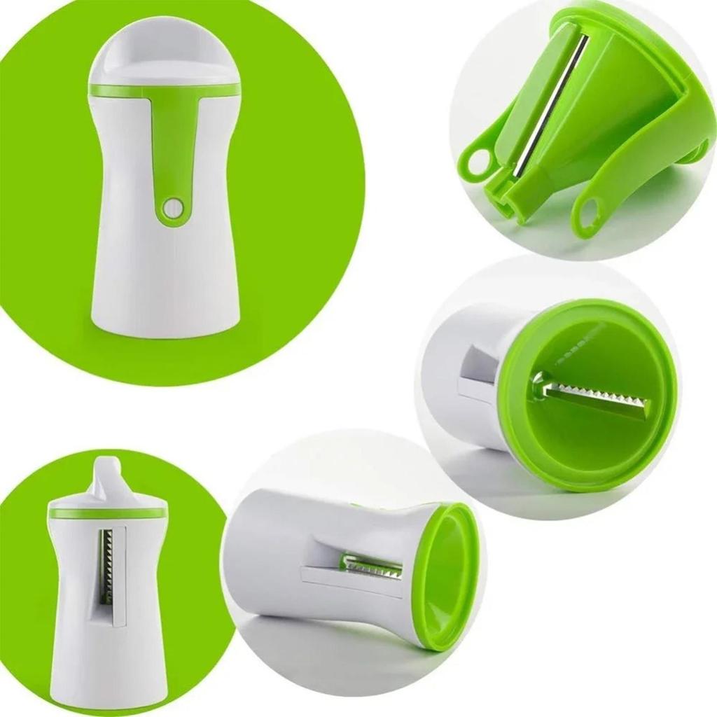 Portable Vegetable Spiralizer Slicer Handheld Peeler Stainless Steel Spiral Slicer for Potatoes Kitchen Cutter Tools Accessories