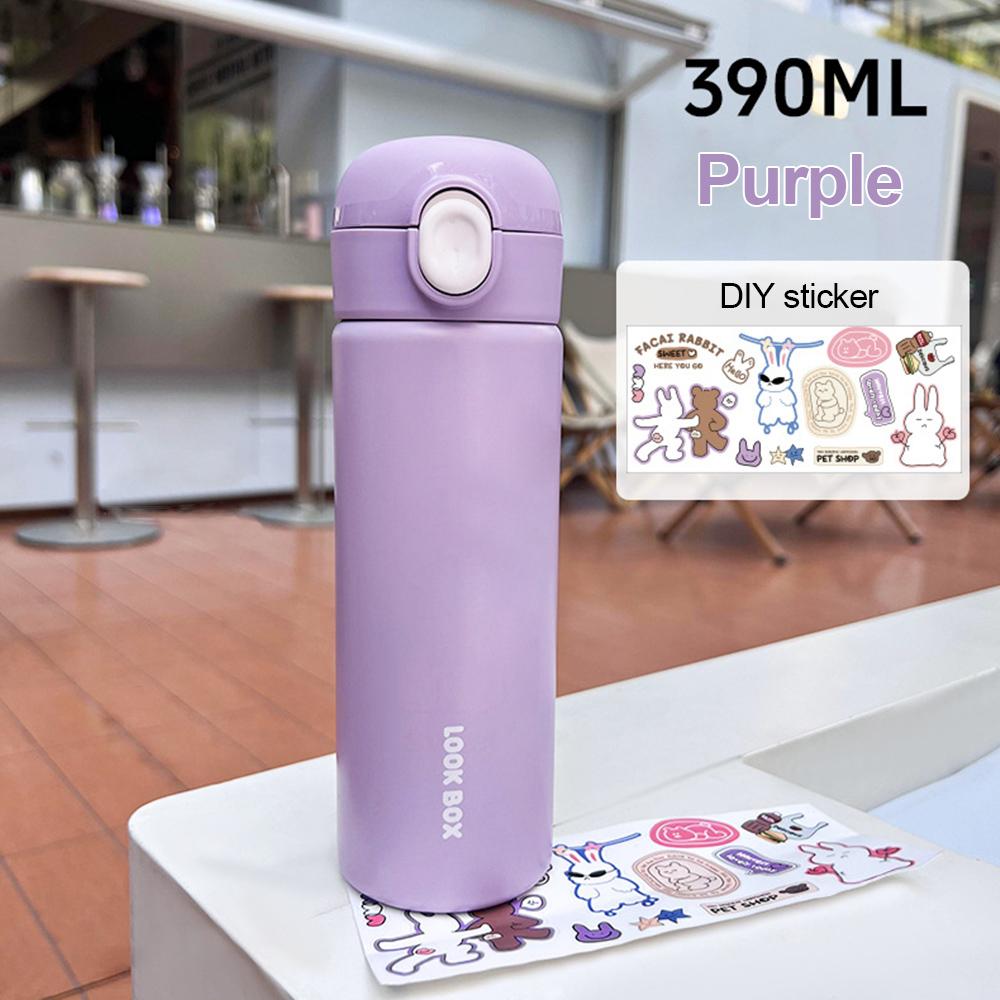 

390 мл термос для девочек из нержавеющей стали термокружка для кофе термокружка для питья 390ml