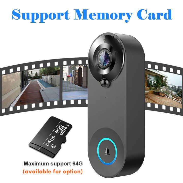 Graffiti Smart Visual WiFi Doorbell W3 with Low Power, Wireless Intercom & Mobile Remote Monitoring