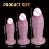 Super Large Realistic Silicone Dildo  Anal Plug  Thick Dildo  Pedicle Masturbator  Female Sex Toy