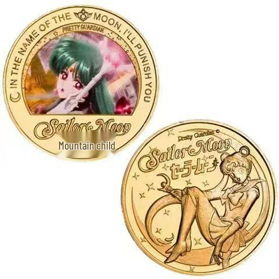 Sailor Moon Chibiusa Commemorative Die-Cast Metal Coin Badge Limited Edition