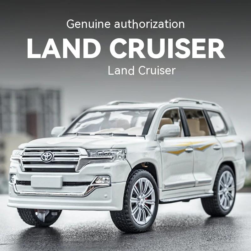 1/24 Toyota Land Cruiser Model, Premium Collectible for Auto Fans, Ideal for Display or Gifting