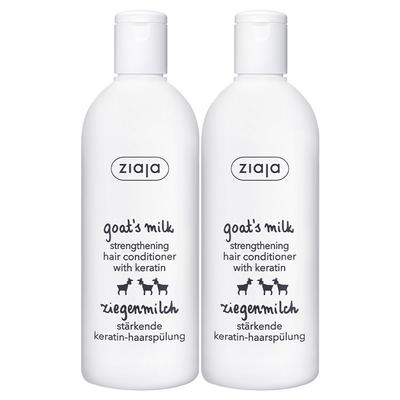 Ziaja Goat Milk Protein Hair Rinse Conditioner 200ml 2 Pcs