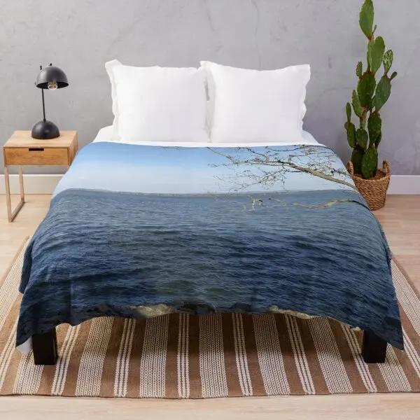 Scenery Flannel Throw Blanket Mountain Cloud Snow Beautiful Landscape Blanket For Boys Girls Gifts King Queen Size Lightweight