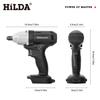 Hilda Portable Lithium Electric Screwdriver with Brush Charging & Wrench Set for Car Repair and Carpentry.