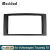 Double Din Fascia For Volkswagen VW Touareg Multivan Transporter Radio DVD Stereo Panel Dash Mount Install Trim Kit Refit Frame