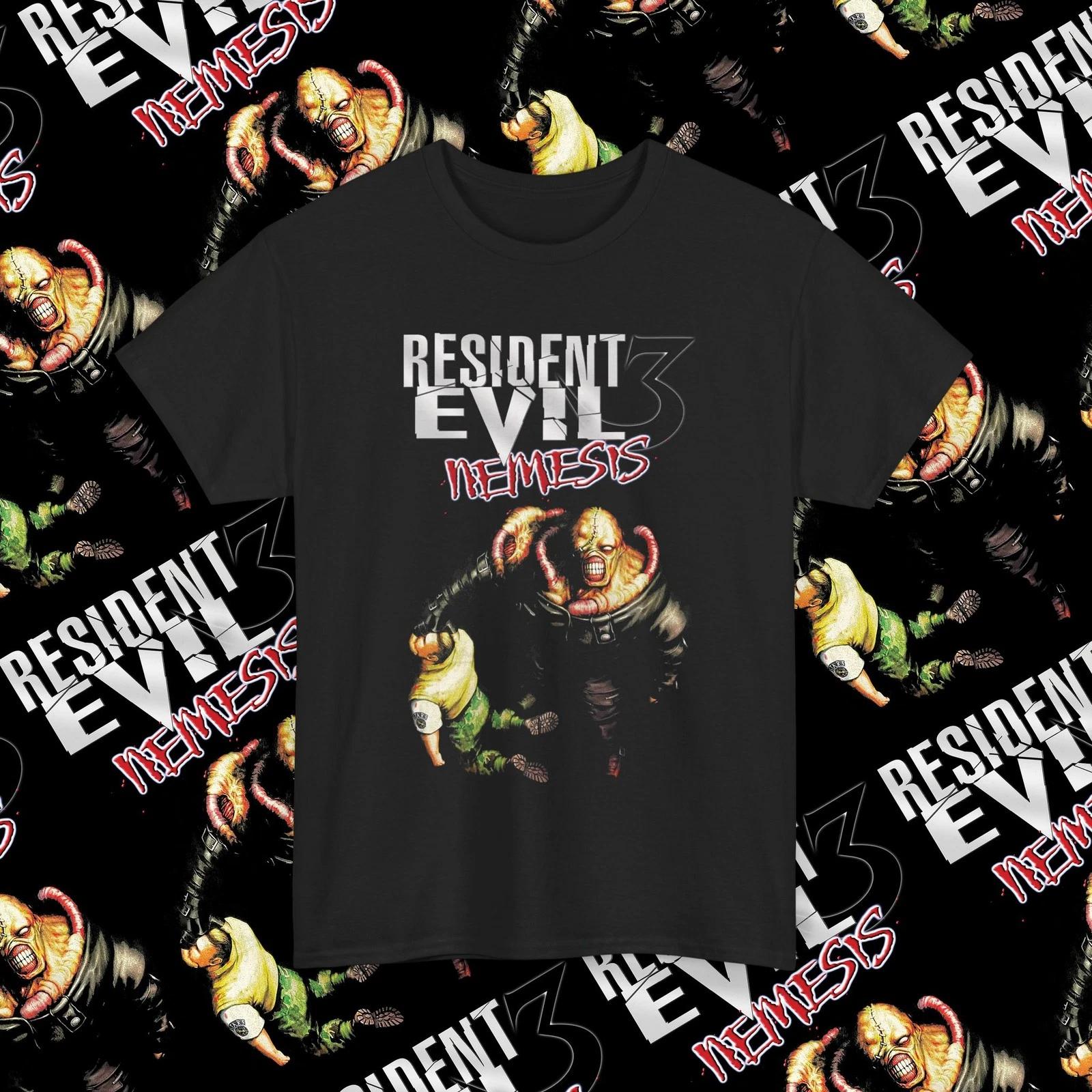 Resident Evil 3 Video Game T-Shirt, Survival Horror Game Shirt S