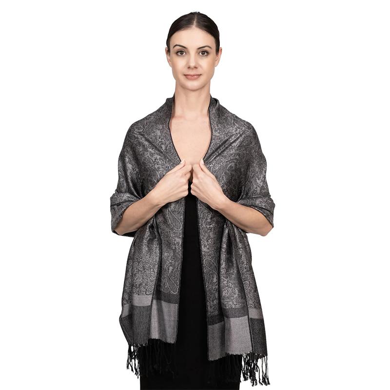 New Shawl Warm Winter Scarf Hijab Women Print Paisley Cashmere Pashmina Thick Wrap Head Neck Foulard Luxury Blanket Echarpe