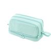 Large Capacity Pencil Case 3 Compartments Pen Bag Easy To Clean Storage Organizer  Office