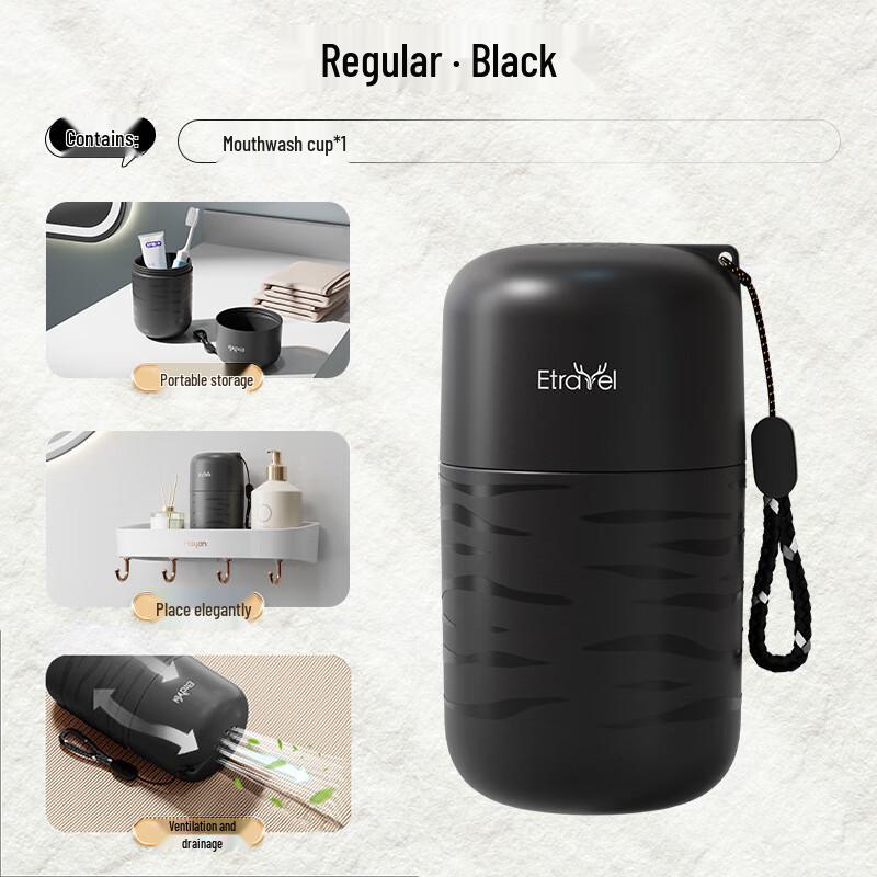 Etravel Portable Toothbrush Holder & Wash Cup