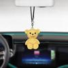Teddy Bear Cute Car Rearview Mirror Hanging Pendant Car Ornaments Decoration
