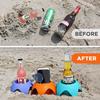 8-Pack Beach Sand Coasters Drink Cup Holders - Must-Have Accessories for Women, Adults, and Families On Beach Vacation - Multicolor