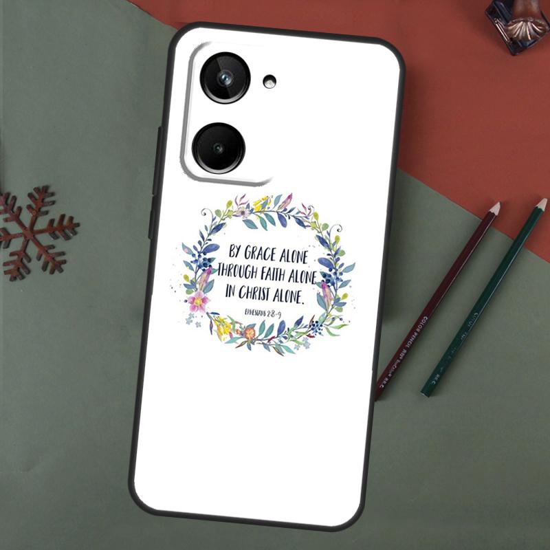 Bible Verse Jesus Christ Christian Case For Realme C61 C53 C55 C33 C63 C51 C65 C67 C71 C75 11 12 13 14 15 Pro Plus GT6 GT7 Pro
