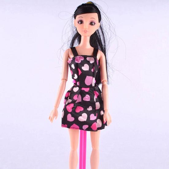 10Pcs/Lot Toy Clothes Lightweight Solid Color Handmade Handmade Doll Clothes Set for Home