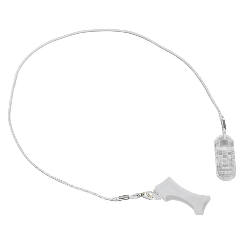 Hearing Aid Single Clip Rope Prevent Lost Hearing Aids Fixation Holder Lanyard for Seniors A675
