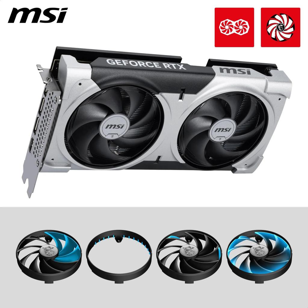 MSI GeForce RTX 5060 Ti 8G VENTUS 2X OC PLUS Graphics Card VD9140