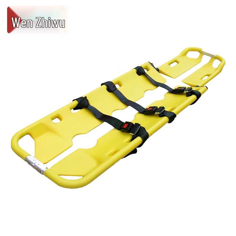 Wenzhiwu PE Retractable Folding X-Ray Translucent Scoop Stretcher