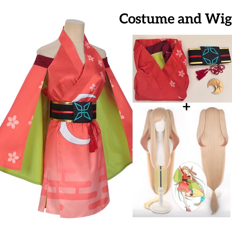 Kosmiskā princese Kagujai! Kaguya Cosplay Tērps