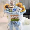 Cute Twisted Stick Dog Bouquet Handmade Gift Girlfriend Best Friend Birthday Graduation
