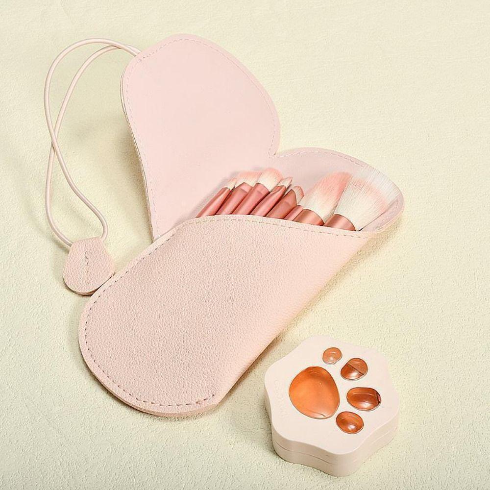 Dustproof Makeup Brush Holder Lightweight Makeup Brush Storage Bag  Storage Accessories