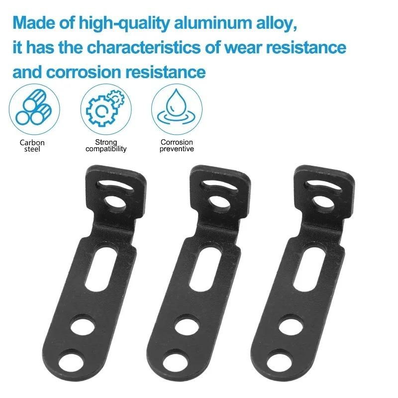 Motorcycle Spotlight Fixed Tube Clamp Holder Pedal Mudguard LED Light Expansion Multifunctional Safety Bumper Mount Bracket
