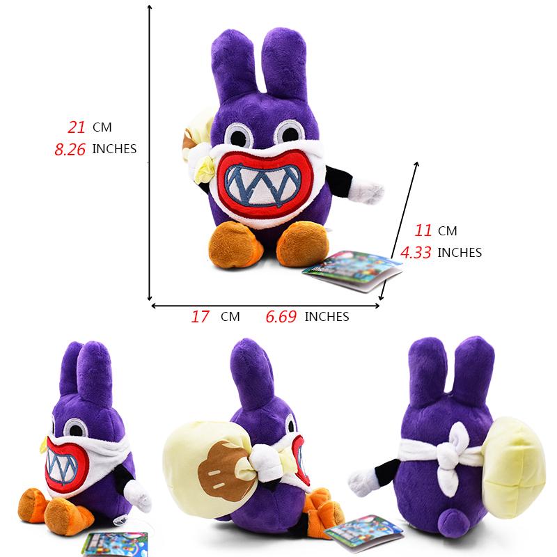 

Братья Супер Марио. Чудо-плюшевая игрушка Майро Луиджи Принцесса Пич Дейзи Тоад Тоадетт Йоши Мягкие куклы Nabbit Skedaddlers