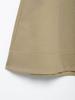 2025 Spring Women's European & American Style Mid-Waist A-Line Skirt