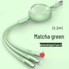 100W Type-C 3-in-1 Fast Charging Cable for Huawei, Android, and Apple Devices