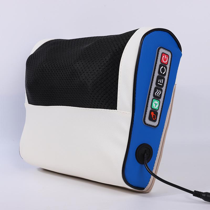 Electric Cervical Massage Pillow Instrument Body Heating Kneading Massage Neck Tui Na Neck Pillow
