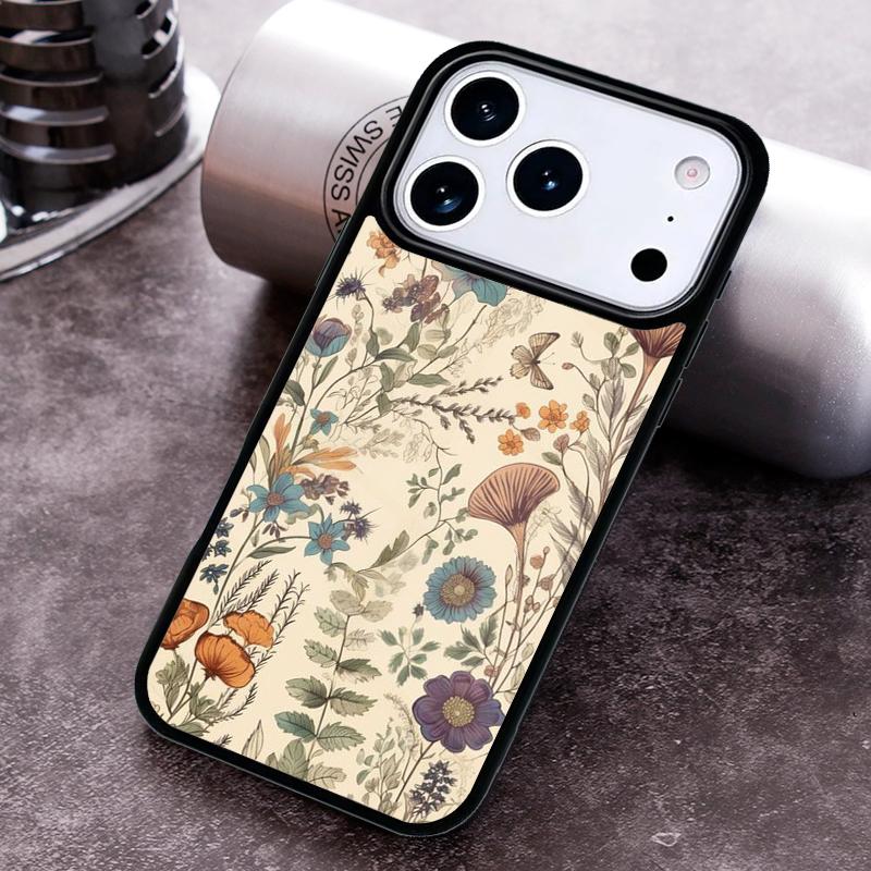 

Vintage Daisy Flowers Phone Case For iPhone 17,16e,15,14,13,12,11,Mini,Pro,MAX soft Silicone Cover iPhone 15 Plus