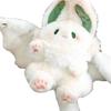 Cute Doll Flying White Rabbit Bat Rabbit Plush Doll with Wings Rabbit In Stock Plush Doll Big Tail