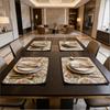 30x45cm Cotton Linen Placemats Placemats Dining Table Reusable Linen Placemats Woven Cloth Place Mats  Cotton Table Mats