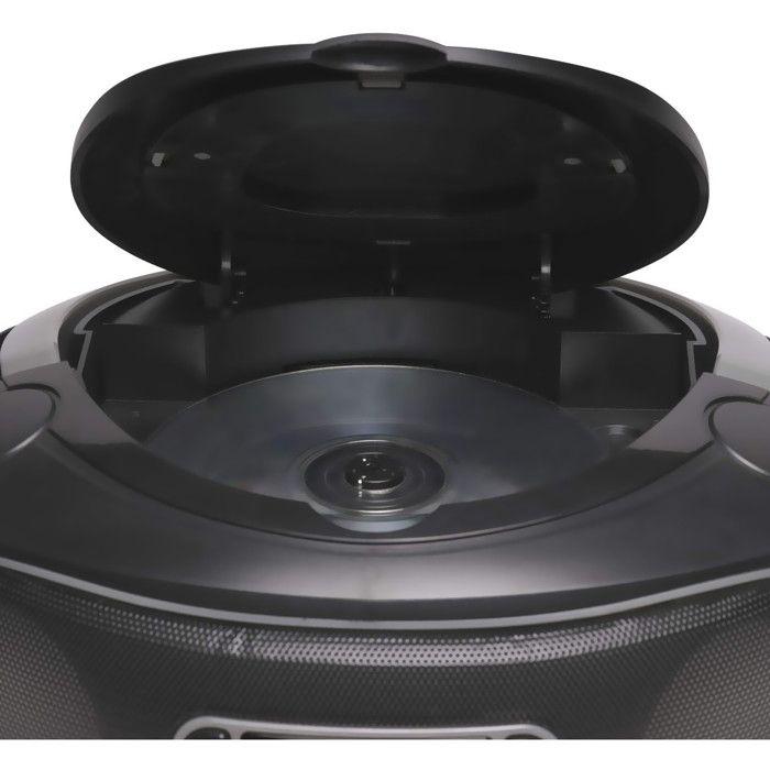 FM Denver TCL-212BT 111141300012 AUX, CD, USB, Bluetooth Mood Light Gray 1 Pc(s)