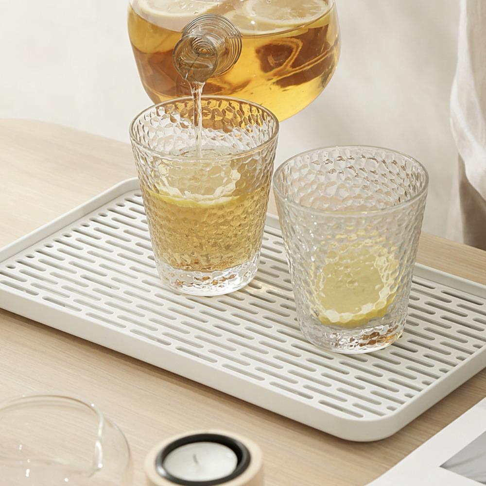 Double Layer Dish Drainer Plastic Dish Drying Rack Draining Board Drain Tray  Office/Home