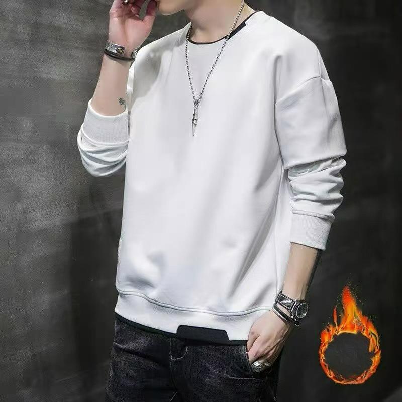 Spring Men's Long-sleeved Trend Men's Long-sleeved Casual Loose-fitting Tide Brand Long-sleeved Men's Sweater