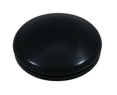 INAX Bathtub Drain Single-Push One-Way Plug, Black, 50mm, PBF-41-CV/K-SET
