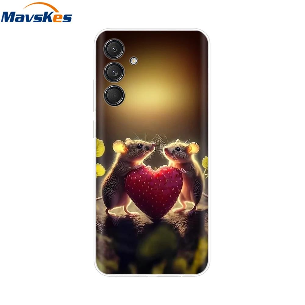 Handytasche Hülle Für Samsung Galaxy M55 C55 5G Weiche Klare Silikon Rückseite Hülle Für Samsung Galaxy M55 C55 5G Hüllen