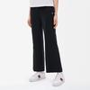 FILA Solid Color Logo Wide Leg Woven Casual Suit Pants Women pants Black F11W231803F-BK