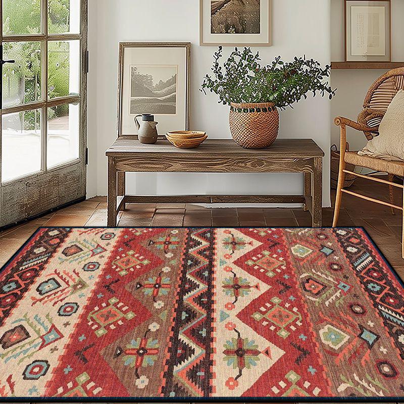 Morocco Large Living Room Rugs Home Decoration Luxury Geometric Bedroom Carpet Outdoor Balcony Non-slip Washable Floor Mat Bath