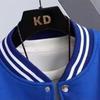 Loose Fit Men's Baseball Jacket American Couple Costume Autumn Winter Men Casual